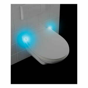 Gubbio fehér WC-ülőke LED fénnyel, 44 x 36, 8 cm - Wenko kép