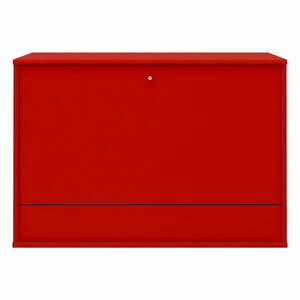 Piros bortároló szekrény 89x61 cm Mistral 004 - Hammel Furniture kép
