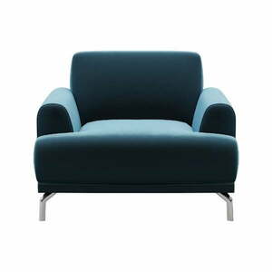 Puzo kék fotel fém lábakkal - MESONICA kép