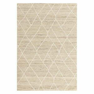Natúr színű gyapjú szőnyeg 200x290 cm Noah – Asiatic Carpets kép