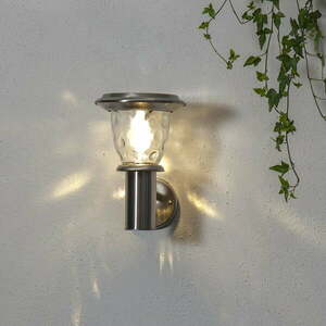 Pireus kültéri fali napelemes LED lámpa, magasság 27 cm - Star Trading kép