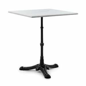 Blumfeldt Patras Onyx, bisztró asztal, szecessziós stílus, márvány, 60 x 60 cm, magasság: 72 cm, háromlábú talapzat kép