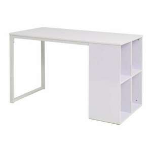 vidaXL fehér íróasztal 120 x 60 x 75 cm kép
