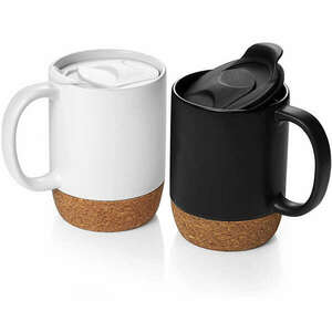 2 db-os kávé/tea csésze készlet, Quasar & Co., utazó/utazó bögrék... kép