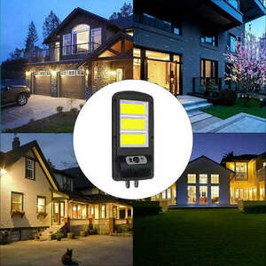 Welora® LED COB szolár lámpa, teljesítmény 60 W, fényérzékelő és... kép