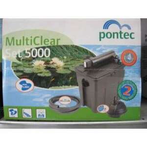 Pontec MultiClear Set 5000 többkamrás átfolyó szűrőkészlet UVC-vel kép