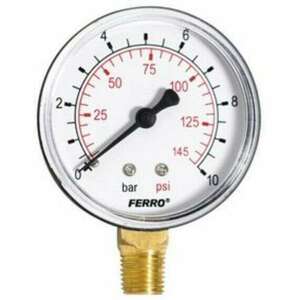 Nyomásmérő óra Manometer PG-P50R ALSÓ kép