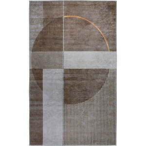 Világosbarna mosható szőnyeg 80x150 cm – Vitaus kép