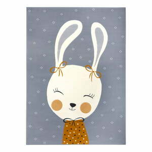 Szürke gyerek szőnyeg 220x160 cm Bunny Polly - Hanse Home kép