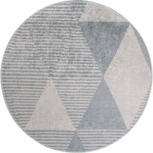 Szürke mosható kerek szőnyeg ø 120 cm Yuvarlak – Vitaus kép