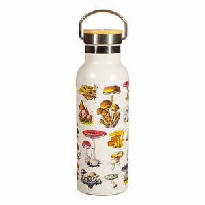 Krémszínű rozsdamentes acél gyerek ivópalack 500 ml Vintage Mushroom - Sass & Belle kép