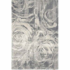 Szürke gyapjú szőnyeg 133x190 cm Ros – Agnella kép