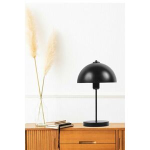 Lungo 8755-1 Enteriőr dizájn Asztali lámpa Fekete 25x25x40 cm kép