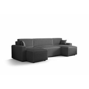 MIRENA BIS U alakú ágyazható ülőgarnitúra, 301x90x140, poso 60 kép