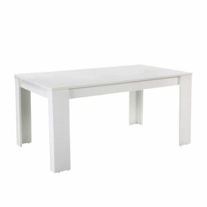 Étkezőasztal, fehér, 140x80 cm, TOMY NEW kép