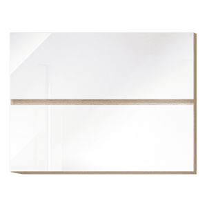 Felsőszekrény, fehér magas fényű HG, LINE G80 kép
