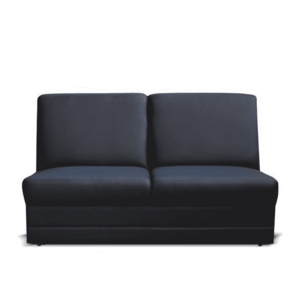 3-személyes kanapé, textilbőr fekete, BITER 3 BB kép