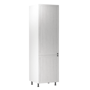 Szekrény a beépíthető hűtő számára D60ZL, balos, fehér/sosna Andersen, PROVANCE kép
