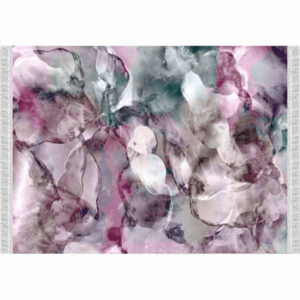 Szőnyeg, rózsaszín/zöld/bézs/minta, 120x180, DELILA kép
