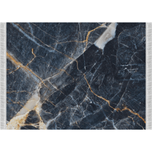 Szőnyeg, sötétkék márvány, 80x150, RENOX TYP 1 kép
