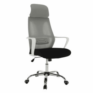 Irodai szék, szürke/fekete/fehér, TAXIS kép