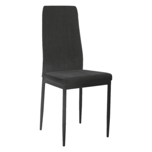 Étkező szék, sotétszürke/fekete, ENRA kép