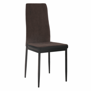 Étkező szék, sötétbarna/fekete, ENRA kép