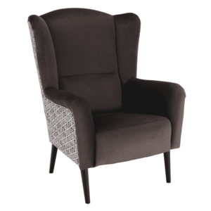 Design fotel, Velvet anyag barna/minta Terra, BELEK kép
