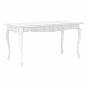 Étkezőasztal DA19, sosna fehér, 146x76 cm, VILAR kép