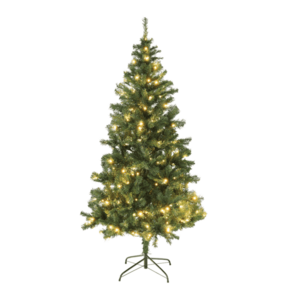 Karácsonyfa fényekkel, zöld, 180 cm, LED450, CHRISTMAS TYP 5 kép