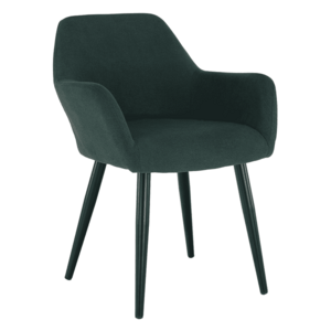 Design fotel, zöld/fekete, LACEY kép