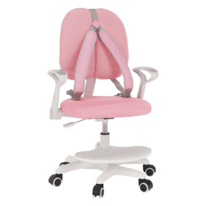 Növekvő szék alappal és pántokkal, rózsaszín/fehér, ANAIS kép