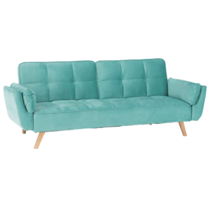 Széthúzhatós kanapé, neo mint/tölgy, FILEMA kép