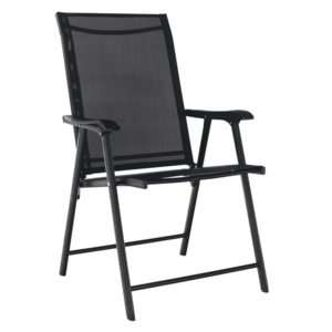 Összecsukható kerti szék, fekete, Adola kép