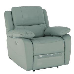 Elektromos relaxációs fotel, bőr/ekobőr neomint, VIVAN kép