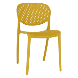Rakásolható szék, sárga, FEDRA NEW kép