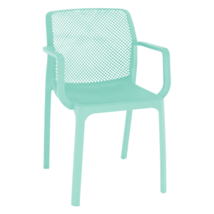 Rakásolható szék, mentol/műanyag, FRENIA kép