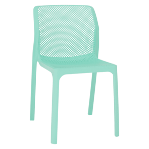 Rakásolható szék, mentol/műanyag, LARKA kép