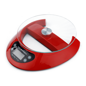TEMPO-KONDELA GELSA, digitális konyhai mérleg, piros kép