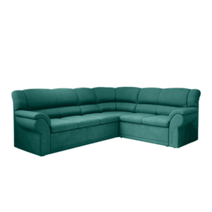 Ülőgarnitúra, smaragd, jobbos, AMELIA kép
