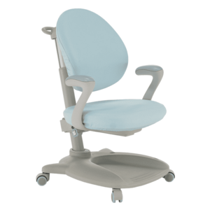 Növekvő szék lábtartóval, szürke/kék, KERTIO kép