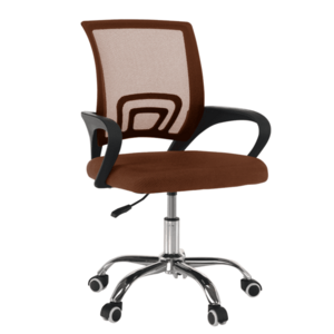 Irodai szék, barna/fekete, DEX 4 NEW kép