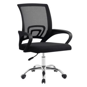Irodai szék, fekete/fekete, DEX 4 NEW kép