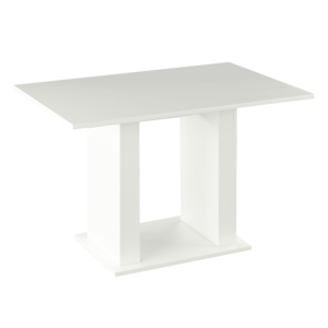 Étkezőasztal, fehér, 119x79 cm, BISTRO kép