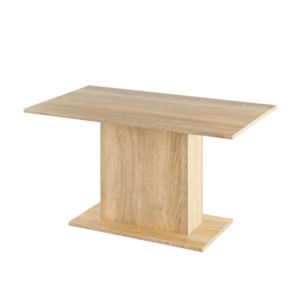 Étkezőasztal, sonoma tölgy, 138x79 cm, OLYMPA kép