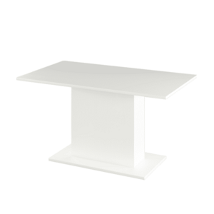 Étkezőasztal, fehér, 138x79 cm, OLYMPA kép