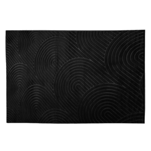 Szőnyeg, fekete, 150x200, LUVRE kép