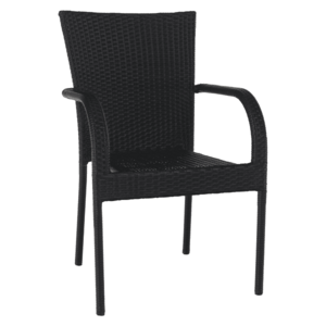 Kerti rakásolható szék, barna, LAKIA kép