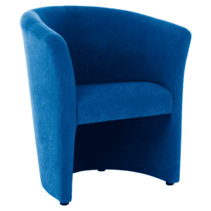 Klub fotel, kék, CUBA kép