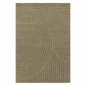Khaki gyapjú szőnyeg 200x290 cm Hague – Asiatic Carpets kép